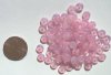 100 2x6mm Pink Opal Rondelle Beads